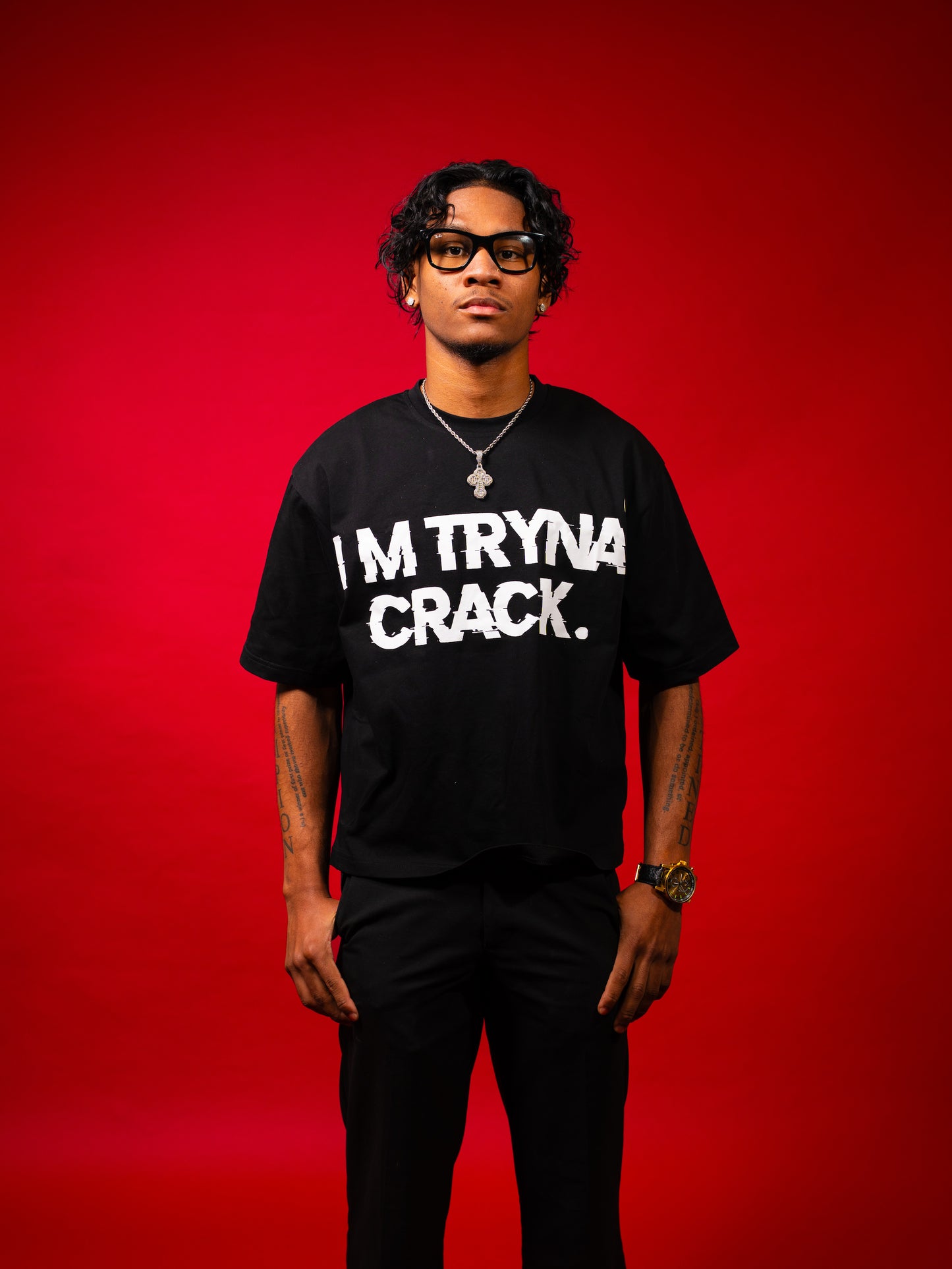 I'm Tryna Crack - Drop 01 (Black/Gold Edition)