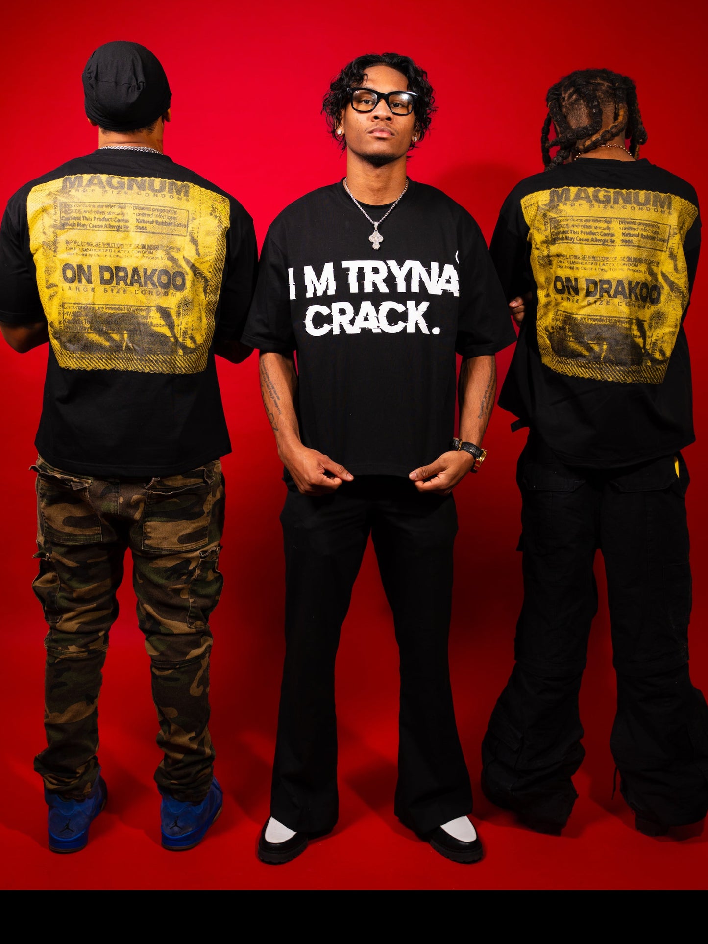 I'm Tryna Crack - Drop 01 (Black/Gold Edition)