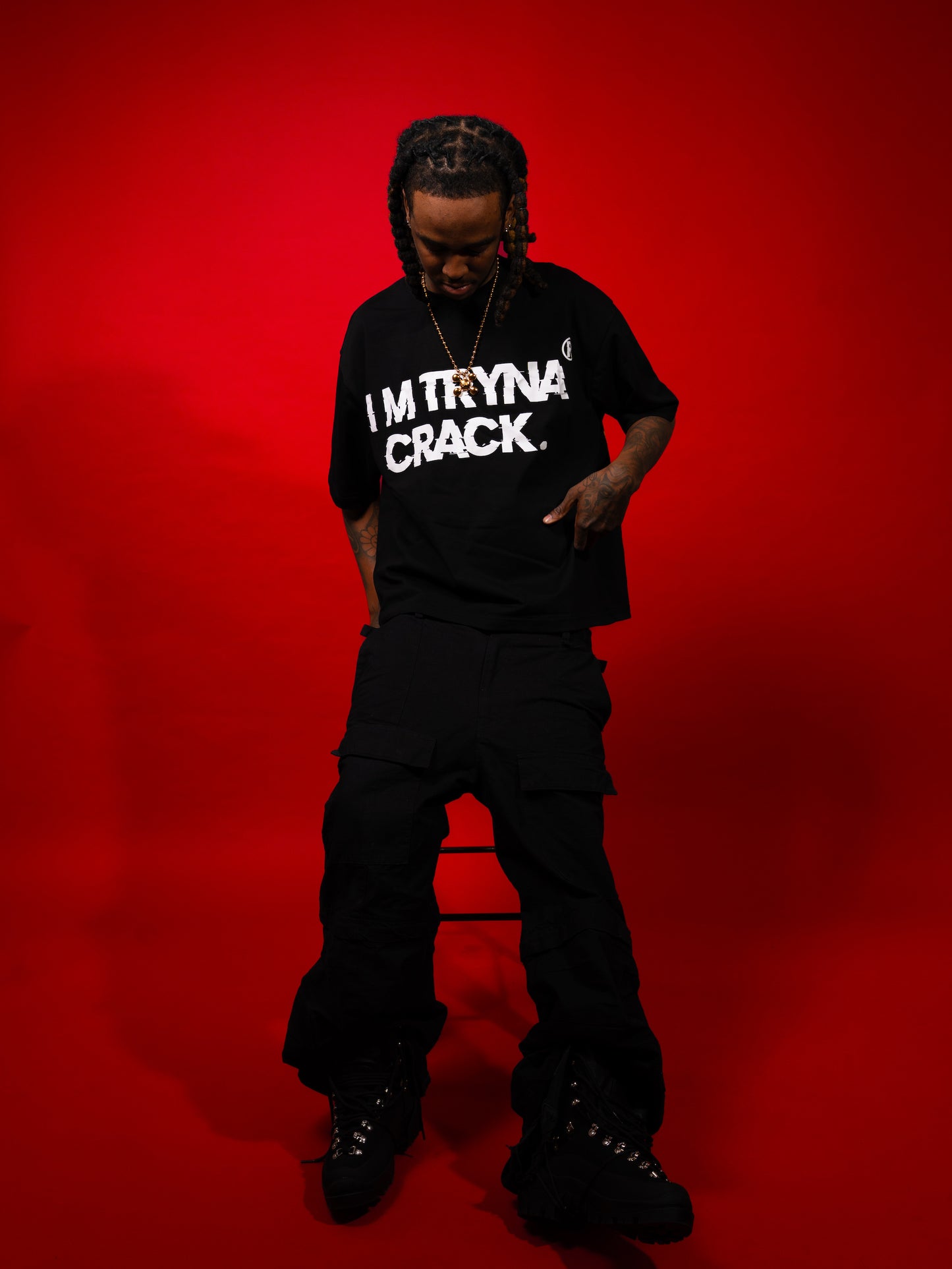 I'm Tryna Crack - Drop 01 (Black/Gold Edition)