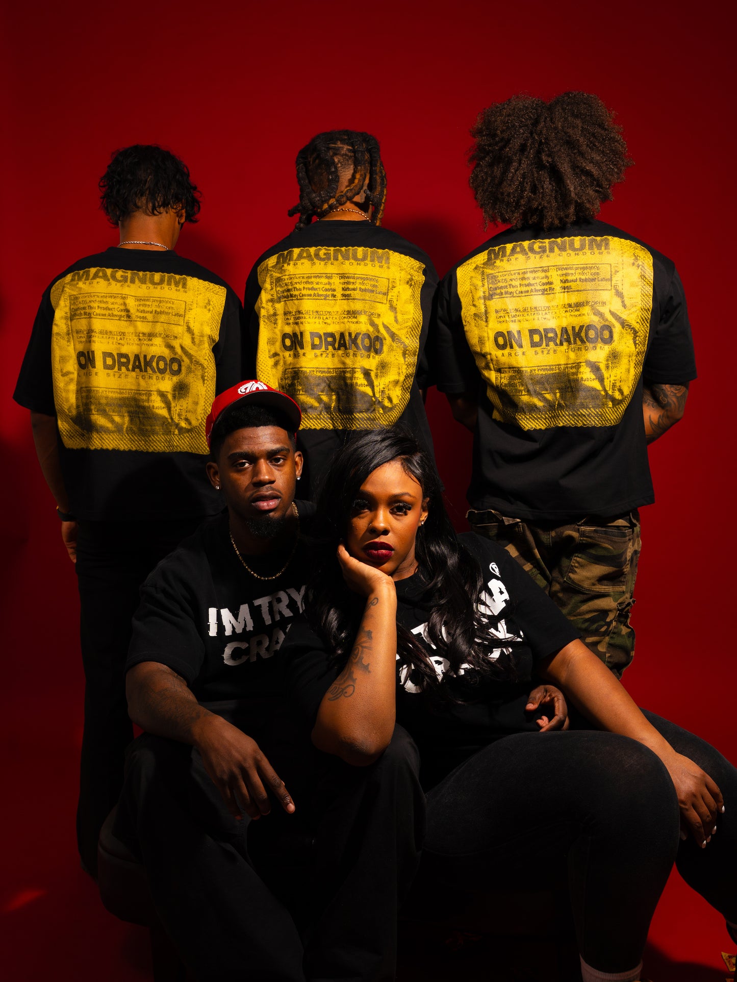 I'm Tryna Crack - Drop 01 (Black/Gold Edition)